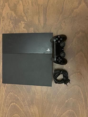 ps3 ps4: Sony PlayStation 4 FAT (PS4) oyun konsolu – orijinal model. Daxildir — 2