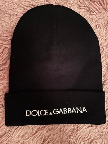 Papaq, Dolce & Gabbana, One size, rəng - Qara