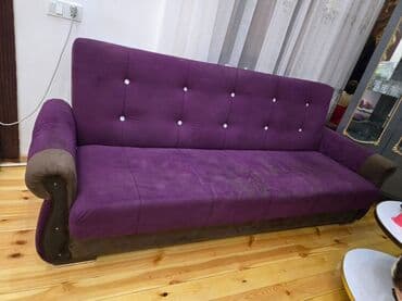 продать старую мебель в баку: Диван, Нераскладной, Без подьемного механизма, Ткань, Нет доставки — 2