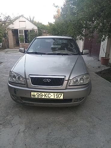 maşin satisi: Chery Elara (A5) sedan - Kuzov: 4 qapılı sedan, gümüşü rəng - — 1