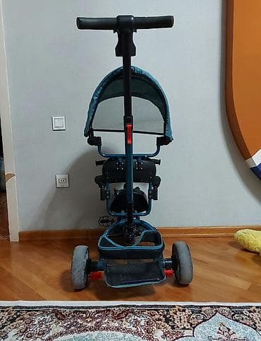 Uşaq üçtəkərli velosipedi – valideyn idarəetməsi ilə - Marka/model