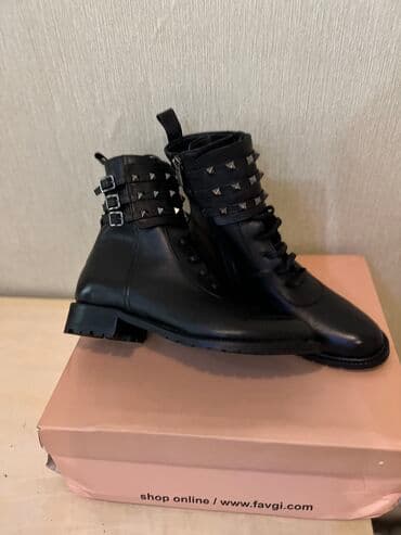 qadın çəkmə: Ölçü: 39, rəng - Qara, Yeni — 2