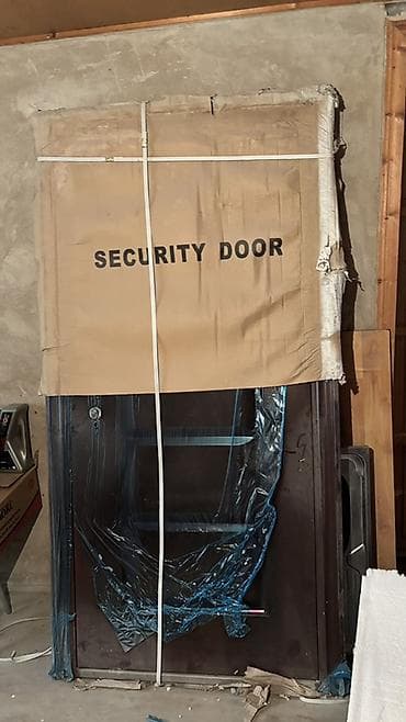 demir peç: Metal “Security Door” – giriş üçün təhlükəsizlik qapısı — 1