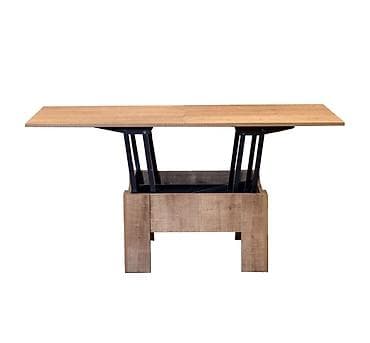 qoz ağacından: Mebel növü: Jurnal/çay masası Model: Kvadrat formalı, aşağı profilli — 4