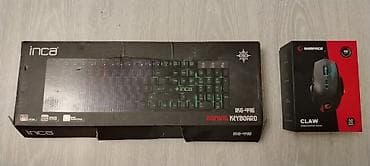 Oyun klaviaturası və siçan dəsti - Klaviatura: Inca IKG-446 Gaming lalafo.az -da Oyun klaviaturası və siçan dəsti - Klaviatura: Inca IKG-446 Gaming