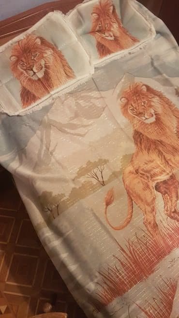 divan pokrival: ● Yataq örtüyü ● 250 x 210 ölçüdə zərif zərli sapla işlənmiş — 5