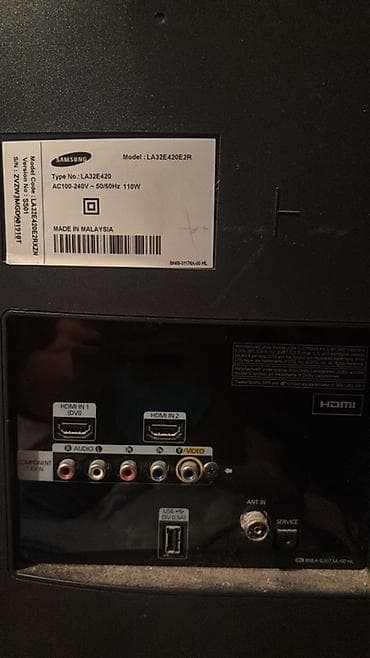 plazma televizor: İşlənmiş Televizor Samsung LED ekran 32" HD (1366x768), Ödənişli çatdırılma — 1