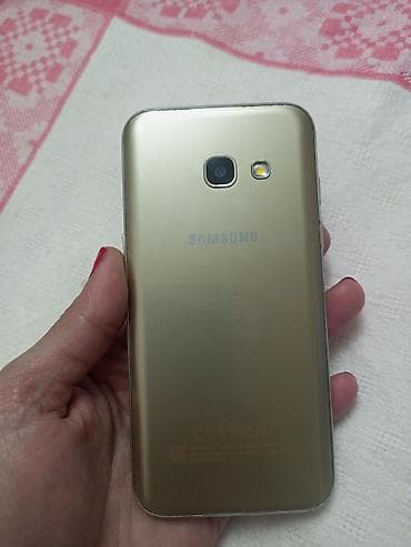 note 6 samsung: Samsung Galaxy A3, 2 GB, rəng - Qızılı, Barmaq izi — 1
