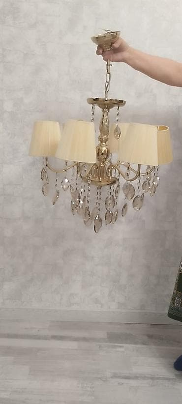 Çılçıraq, 5 lampa, Metal — 1