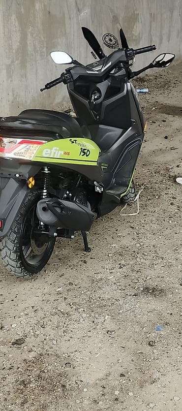 moped arendasi: Efir WS ST Max 150 skuter - Mühərrik: 150 sm³, su soyutma — 2