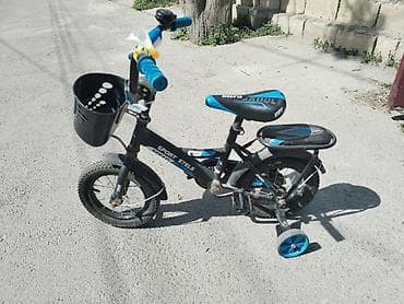 tekerli ayaqqabı: İki təkərli Uşaq velosipedi Stels, 12", sürətlərin sayı: 1 — 3