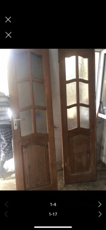 işlənmiş otaq qapilari: 40 azn iki layli qapi hundurluk2 m qapi biri 90 sm — 1