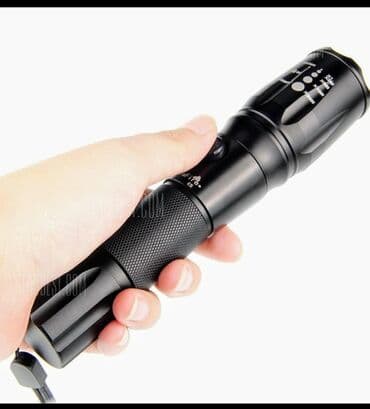 fener: Baş fanari 100 - 300 metr arası işıqlandırma gücünə malikdir 4 rejimdə — 5