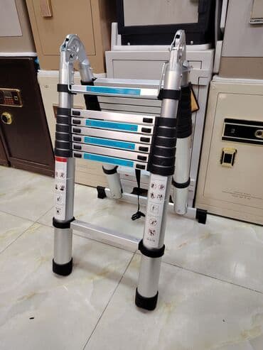 dülgər alətləri: Nərdivan
Hundurluk 2.5m
Tam açilanda 5m
Yüksək keyfiyyətli məhsuldur — 3