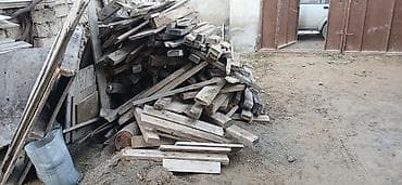 1 kub taxta: Taxta qalıqları – müxtəlif ölçülü dirəklər və lövhələr - Məhsul — 5