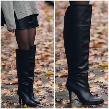 Uzunboğaz, Zara, Ölçü: 36, rəng - Qara, Yeni