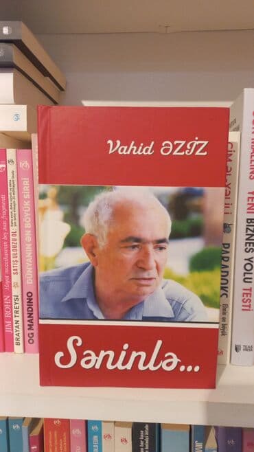 Bədii ədəbiyyat: VAHİD ƏZİZ SALAM ŞƏKİLDƏ GÖRDÜYÜNÜZ KİTABI ƏLDƏ ETMƏK ÜÇÜN BUYURUB