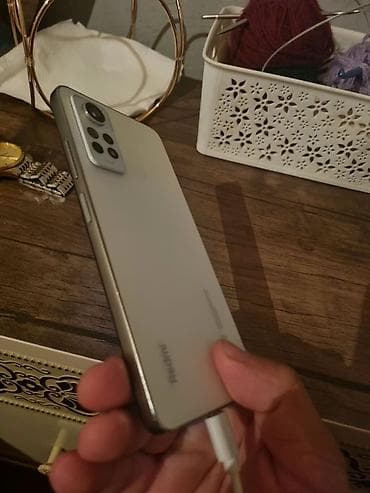 apple 13 pro adapter: Redmi Note 12 Pro, 256 GB, rəng - Ağ, Face ID — 1