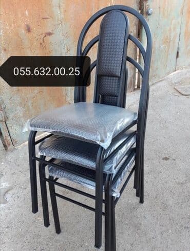 miz ustul: Mətbəx üçün, Yeni, Qatlanmayan, Stul — 6