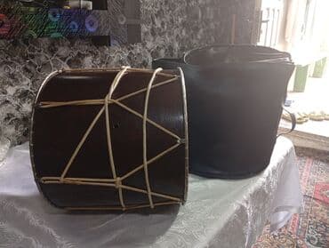 ucuz nagara: Nagara və daşıma çantası - Milli zərb aləti – nagara (silindrik — 2