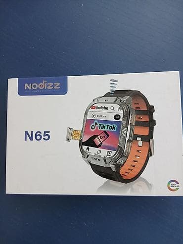 das sekilleri: Nodizz N65 ağıllı saat - Ekran: Super AMOLED, toxunuşa həssas, geniş — 2