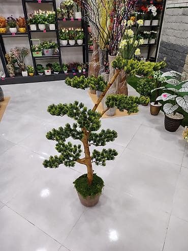 təbii gullər: Dekorativ süni bonsai ağacı – qapalı məkanlar üçün - Realistik — 3