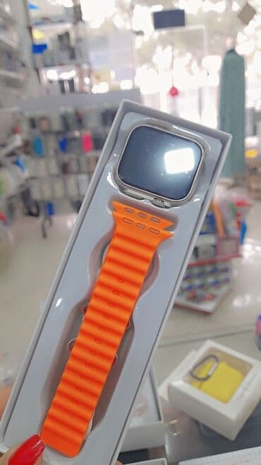 Yeni, Smart saat, Sensor ekran, rəng - Qara