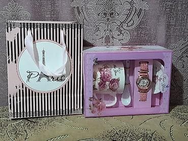 android saat: Yeni, Klassik Saat dəsti, rəng - Çəhrayı — 1