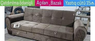 teze mebeller: Di̇van-kravat, Açılan, Bazalı, Parça, Ödənişli çatdırılma — 1