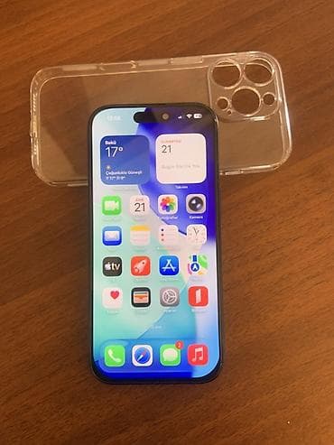 IPhone 16 Pro, 256 GB, Qara, Barmaq izi, Simsiz şarj, Face ID