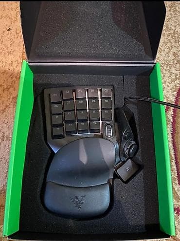 kreditlə kompüter: Razer Tartarus V2 – mecha-membran oyun klaviaturası (one‑handed gaming — 5