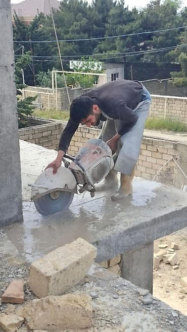 Beton kəsimi və deşilməsi xidməti - Monolit beton, dəmir-beton plitə — 1