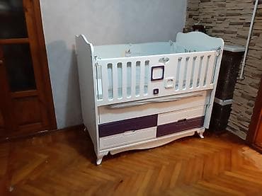 tula: Oğlan və qız üçün, İşlənmiş, Dördbucaq, Beşik, Dəst ilə, Matras ilə, Yellənmə mexanizmi ilə — 1