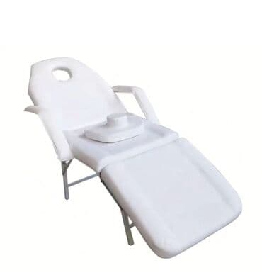 ev saati modelleri: Yeni, Kosmetoloji kuşetka, Qatlanan, rəng - Ağ — 1