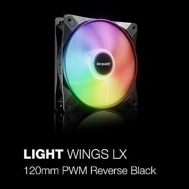 Be quiet! Light Wings LX 120mm PWM Reverse Black – yüksək lalafo.az -da Be quiet! Light Wings LX 120mm PWM Reverse Black – yüksək