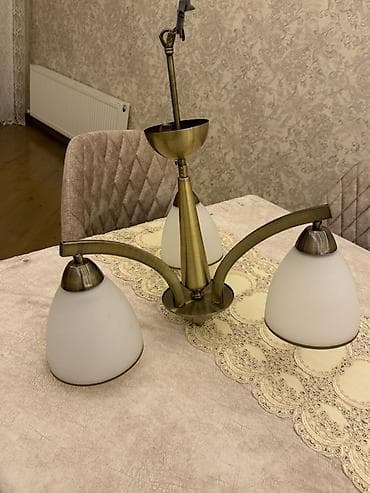 ucuz advent calendar: Çılçıraq, 3 lampa, Metal — 1