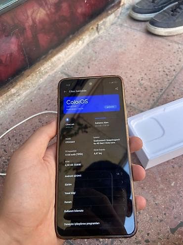 philips xenium 9@9s: Oppo A3, 128 GB, rəng - Qara, Barmaq izi, İki sim kartlı, Face ID — 10