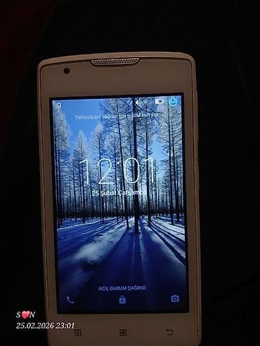 Lenovo A390, rəng - Ağ, Sensor — 3