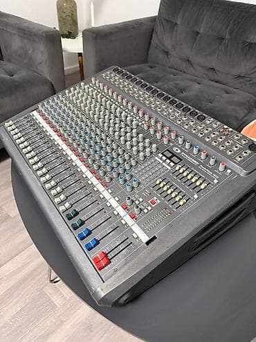 Dynacord PowerMate 1600 gücləndiricili mikser - 16 mono mikrofon/xət