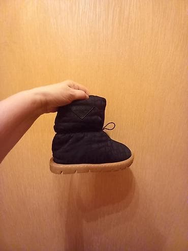 Кроссовки и спортивная обувь: Qışlıq ayaqqabı (çarmaqlı bot) Dior firmasi 37-38 razmer - Rəng: qara — 4