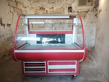 ət xaladeniki: Vitrin soyuducu satılır işlək vəziyyətdə. Ölçüsü 1metr 20 sm. Qiymət — 1