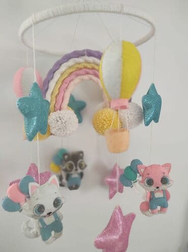 uwaq bezi: Детский мобиль для кроватки,без музыкального блока — 2