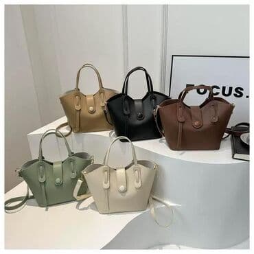 qadın koftaları: Qadın çanta dəsti - Dizayn: Şık və minimal xətlər; yumşaq formalar — 1