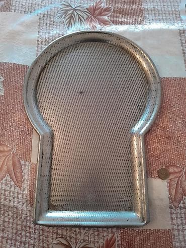 cörek: Metal xəmiraçan/sürtgəc lövhə - Material: metaldan (ehtimalən — 1