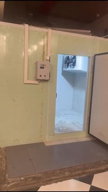 Sənaye tipli soyuducu kamera - Panel konstruksiyalı, istilik