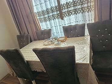 yataxt dəsdi: Qonaq otağı üçün mebel dəsti - Rəng: krem/ivori tonlarında Heç bir — 7