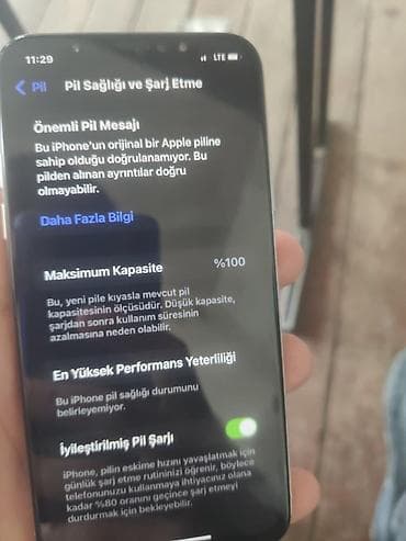 orginal ayfon zengi: IPhone Xs, 256 GB, Ağ, Zəmanət — 5