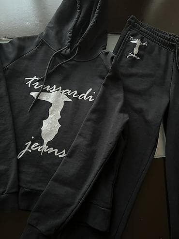 idman dəsti: İdman dəsti, Trussardi Jeans, S, rəng - Qara — 1