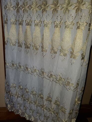 hazir perde: Hazır tikilmiş tül pərdə — 11