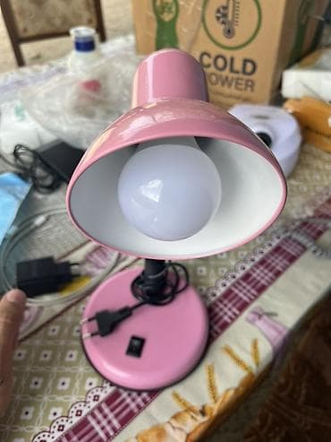 u boat saat: Manikür üçün avadanlıq dəsti - Masaüstü LED işıqlandırma lampası: E27 — 1
